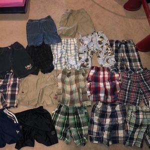 17 pairs of kids shorts